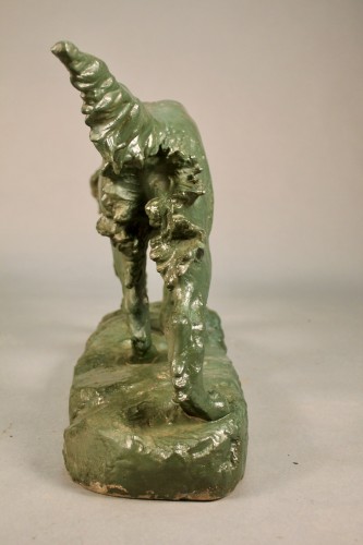 Setter à l'affût par Thomas François Cartier (1879-1936) - 