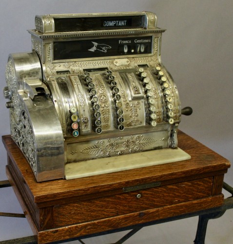 Decorative Objects  - National Company Cash Register In Francs And Cents 