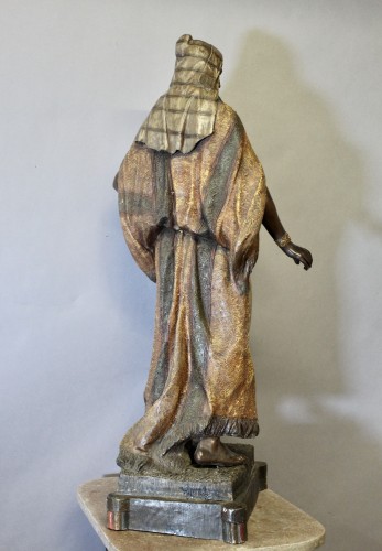 Antiquités - Alba, Polychrome Terracotta After Friedrich Goldscheider