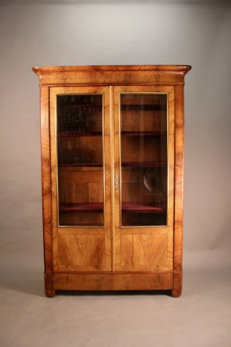 Mahogany Library From The Restoration Period  - 