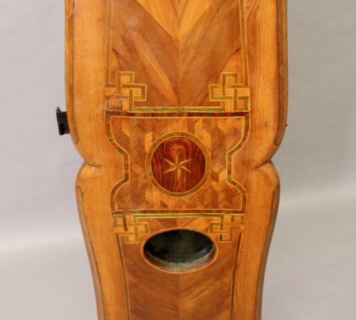  - Large Marquetry Floor Clock Case, 19th Century