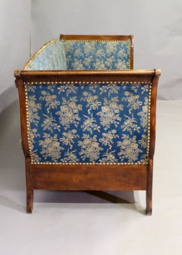 19th century - 19th Century Mahogany Bench