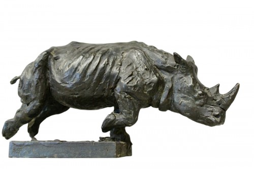 Rhinocéros par Michel Lauricella (1968)