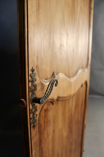  - Large Double-sided, Four-panel Cherry Wood Screen