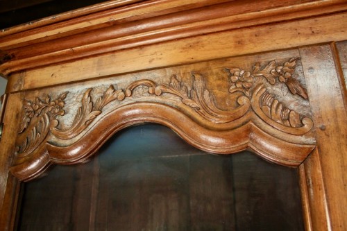 Buffet double corps vitré époque Louis XV - Jean-Yves Buhard