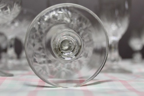 20th century - Saint Louis Crystal Glassware Set, Model Massenet