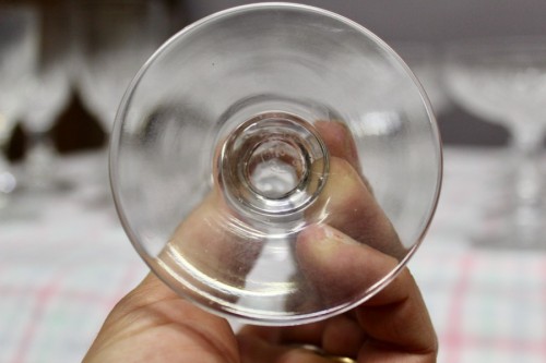 Antiquités - Saint Louis Crystal Glassware Set, Model Massenet