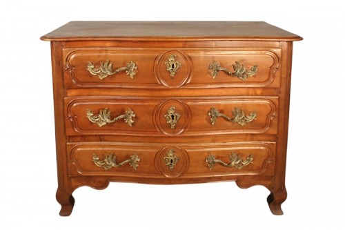 Commode Lyonnaise XVIIIe en noyer