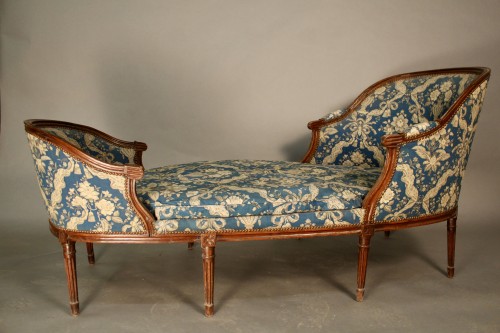 Sièges Canapé & Mobilier de Salon - Duchesse en bateau d'époque Louis XVI