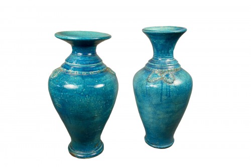 Deux vases chinois en céramique
