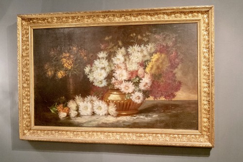  - Bouquet de fleurs - École française du XIXe siècle