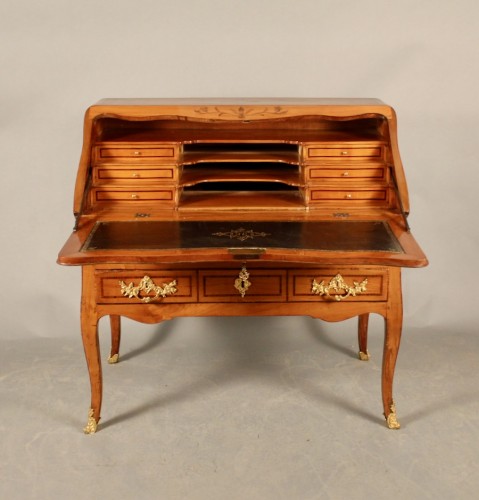 Louis XV - Bureau à Pente Grenoblois XVIIIe