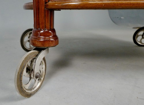 Antiquités - Table chaude, charriot roulant de la Maison Renaud et J Clermont à Genève