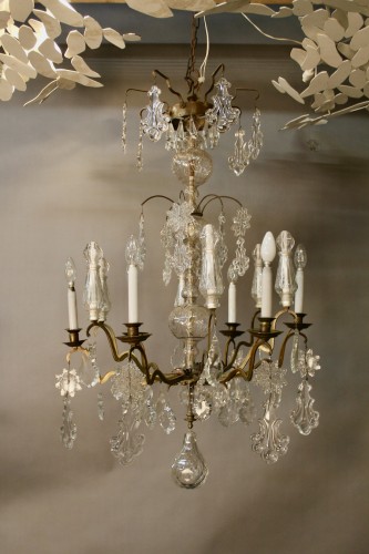 Luminaires Lustre - Lustre en cristal, fin XVIIIe début XIXe 
