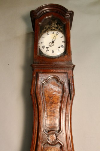 Horloge Bressane Violonnée XVIIIe - Louis XV