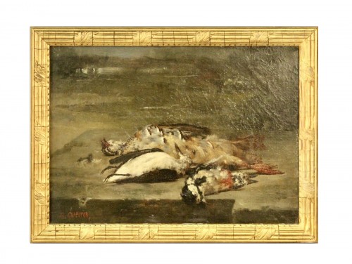 Nature morte aux oiseaux -  Gregoire Chapoton (1845-1916)