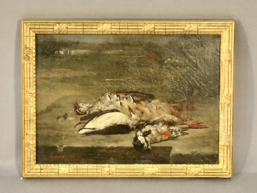  - Nature morte aux oiseaux -  Gregoire Chapoton (1845-1916)