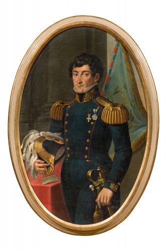 École émilienne du XIXe siècle -  Portrait du Marquis Pietro Tacoli