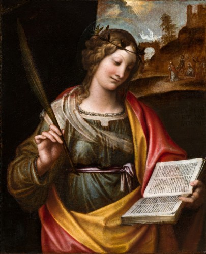 Sainte Eusebie - Enea Salmeggia, dit Il Talpino (1558-1626)