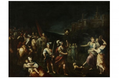 Antonio Gionima (1697-1732)  - The Triumph of David