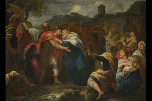 Pair of biblical paintings - Pier Dandini (1646-1712) - Paintings & Drawings Style Louis XIII