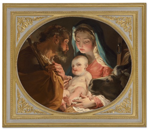 Gaetano Gandolfi (1734–1802)  -  Holy Family - Paintings & Drawings Style Louis XVI