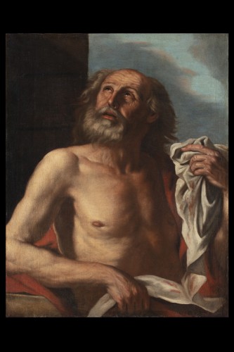Benedetto Gennari (Cento 1633-1715) Saint Barthélémy - Tableaux et dessins Style Louis XIV