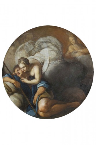 École bolognaise du XVIIe siècle - Diane et Endymion