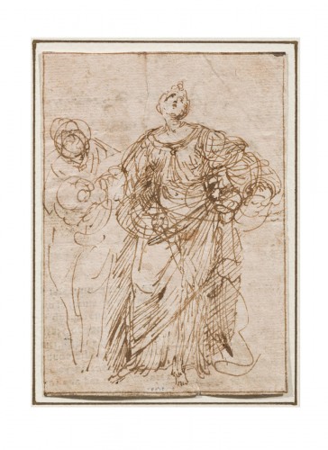 Donato Creti (Crémone 1671–Bologne 1749) Judith avec la tête d'Holopherne