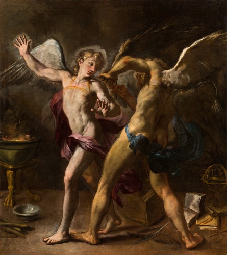 Giovanni Antonio Burrini (1656 - 1727) Daedalus and Icarus