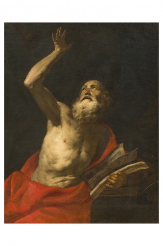 St. Jerome, Orazio de Ferrari ( 1606- 1657)