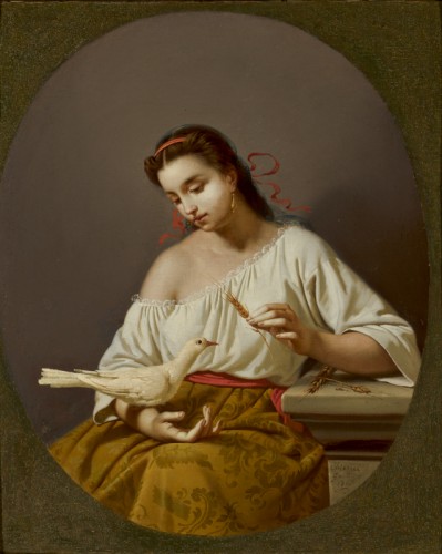 Femme à l'épi de blé - Gaetano Chierici (1838-1920)