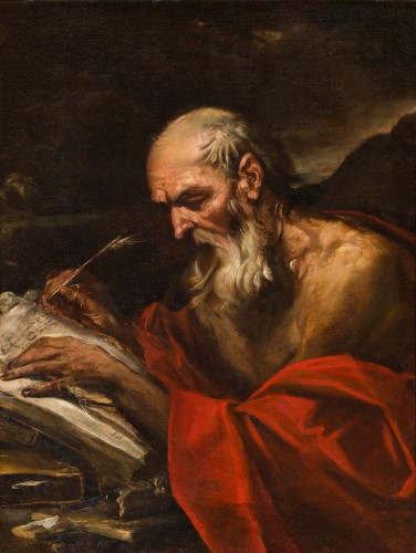 Ercole de Maria (San Giovanni in Persiceto ?-after 1640) Saint Jerome - Paintings & Drawings Style 