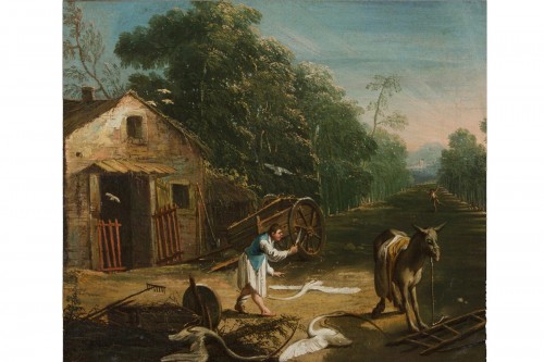Antonio Diziani (1737-1799), scène rurale