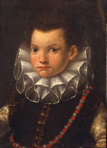 Lavinia Fontana (1552-1614)  Portrait of a little girl 
