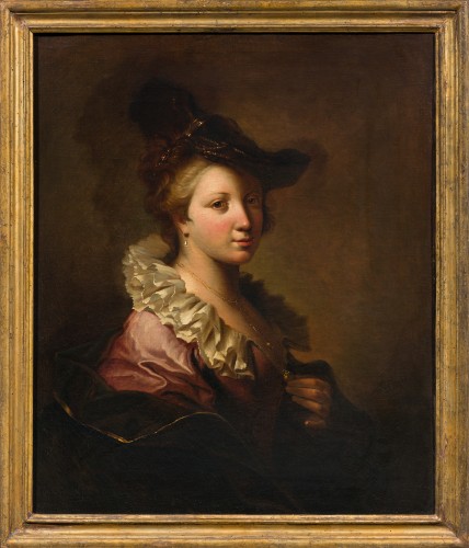 Jeune femme en costume de théâtre, d'Après Alexis Grimou