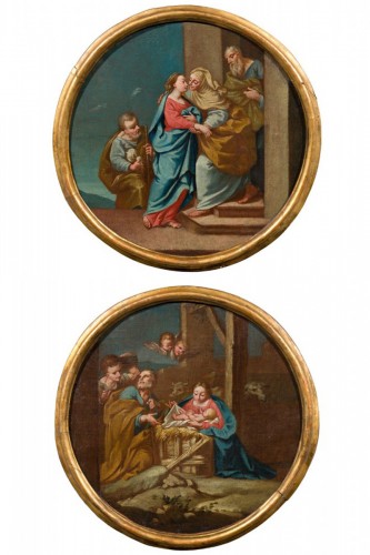 Antonio Consetti (1686 – 1766), Visitation And Nativity