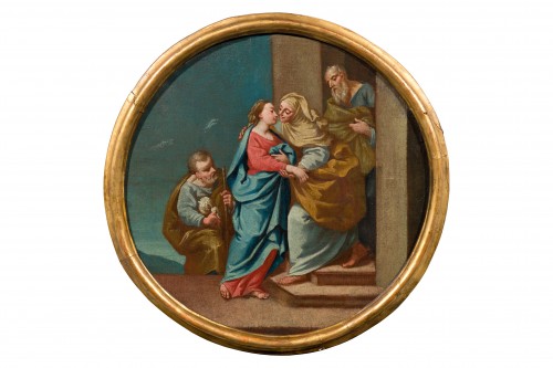 Antonio Consetti (1686 – 1766), Visitation And Nativity - Paintings & Drawings Style 