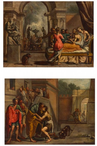 The Prodigal Son, Italian school of the 17th century