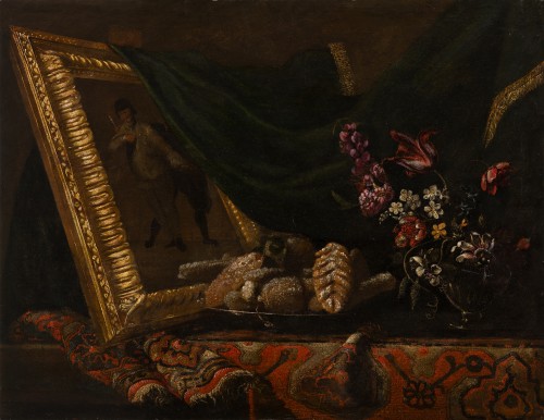 Peintre étranger actif à Rome (milieu du XVIIe siècle), Nature morte