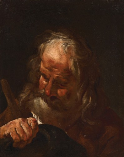 Giulia Lama (1681–1747), Vieil homme barbu