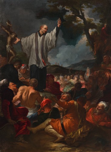Pietro, known as Pier Dandini, The Preaching of Saint Francis Xavier