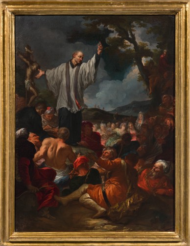 Pietro, known as Pier Dandini, The Preaching of Saint Francis Xavier - Paintings & Drawings Style 