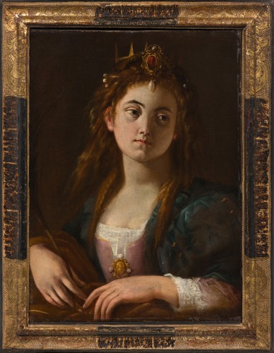Sainte Catherine d’Alexandrie, Giovanni Baglione (1566 - 1644) - Tableaux et dessins Style 