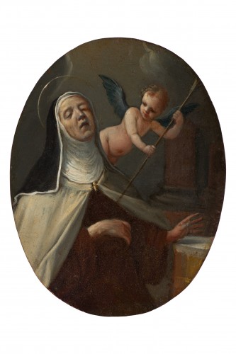 Pier Francesco Cittadini (1616-1681) St François, St.Thérèse, St.Augustin