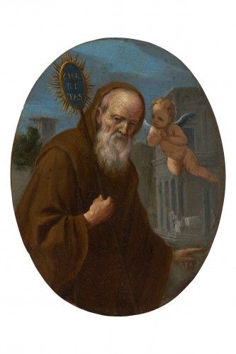 Pier Francesco Cittadini (1616-1681) St. Francis, St. Teresa, St. Augustin - Paintings & Drawings Style 