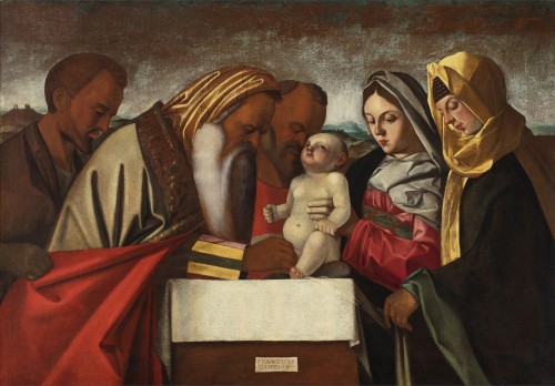 Francesco Bissolo (1470-72–1554) -  The Circumcision of Christ