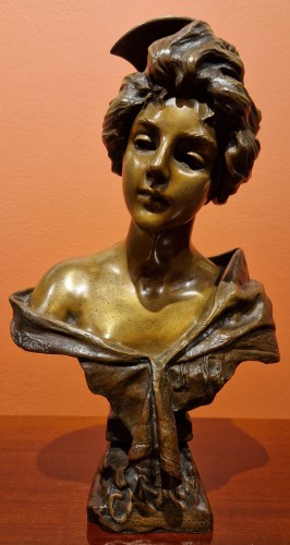 Carmen - Emmanuel VILLANIS (1858 - 1914) - Sculpture Style 