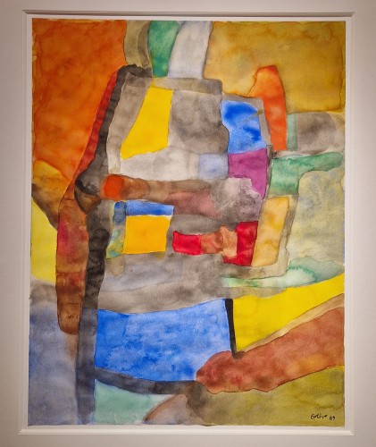 Composition 1989 - Maurice ESTÈVE (1904 - 2001) - Paintings & Drawings Style 