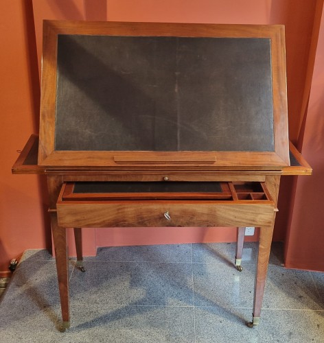 Furniture  - Architect&#039;s table, called &quot;à la Tronchin&quot; stamped by A. JANNIN